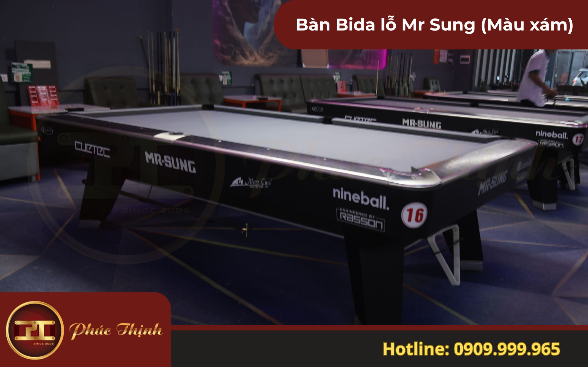Giá Bàn bida Mr Sung Liên Doanh - Ảnh 9