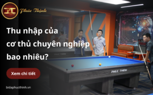 Thu nhập của một cơ thủ bida chuyên nghiệp