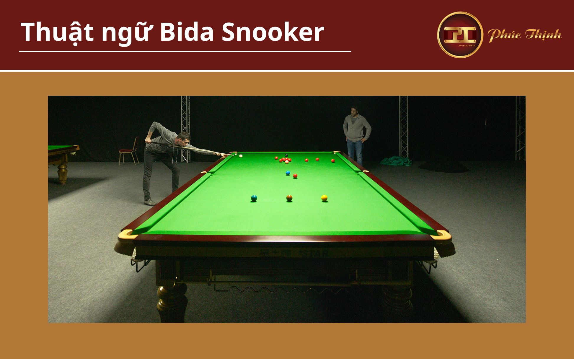 Các thuật ngữ trong Bida Snooker