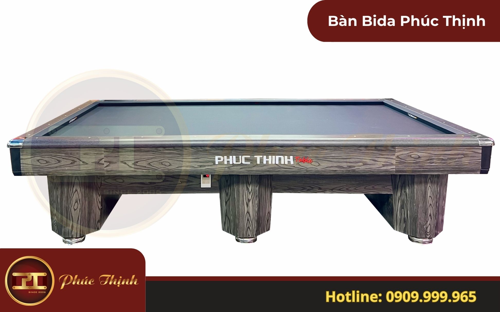 Billard Phúc Thịnh tự chủ sản xuất cũng như phân phối đa dạng mẫu bàn Bida