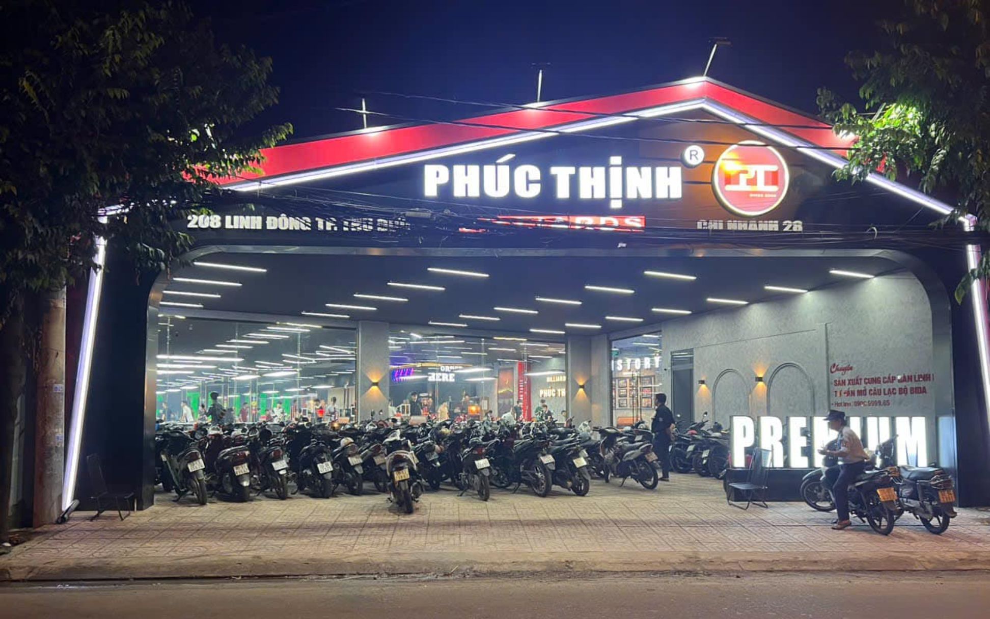 Chi nhánh Billard Phúc Thịnh tại 208 Linh Đông, Thủ Đức – TP.HCM