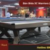 Bàn Bida 3C Warriors, giá bàn bida Carom Warriors Phúc Thịnh