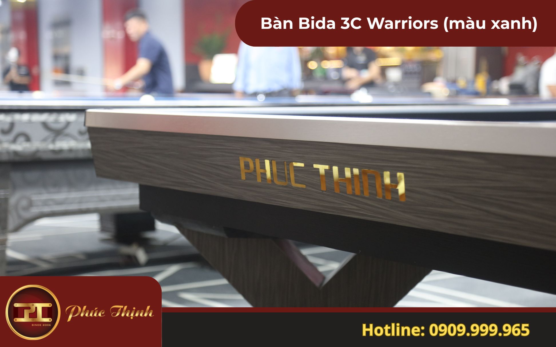 Bàn Bida 3C Warriors - Giá bàn Bida 3C Warriors 2025 - Ảnh 4