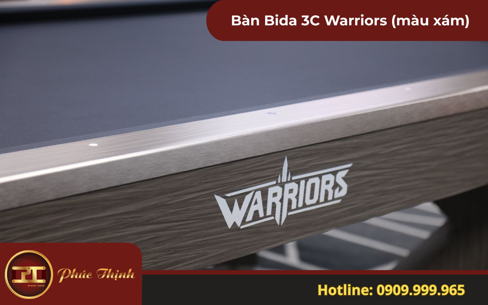 Bàn Bida 3C Warriors - Giá bàn Bida 3C Warriors 2025 - Ảnh 3