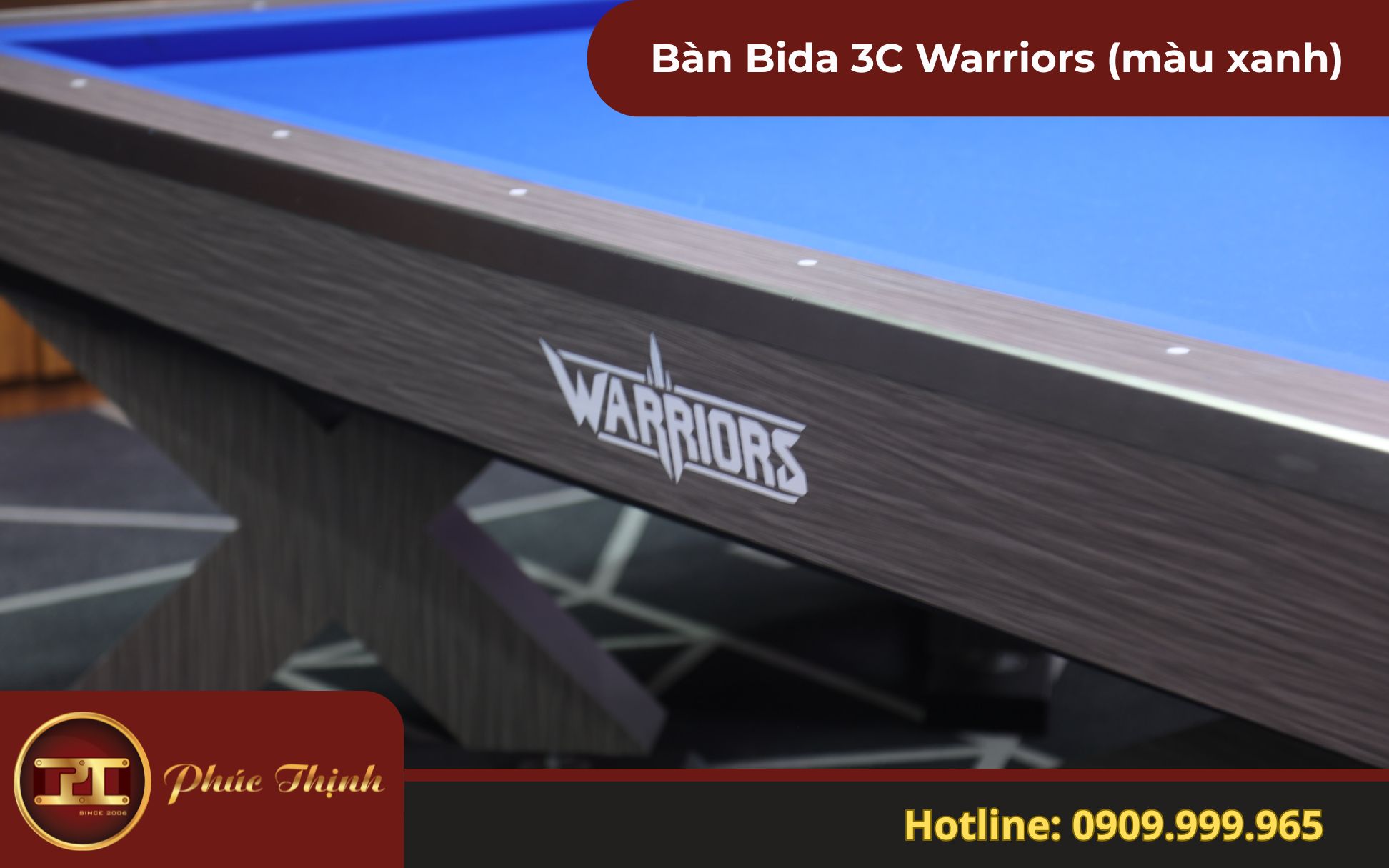 Bàn Bida 3C Warriors - Giá bàn Bida 3C Warriors 2025 - Ảnh 6