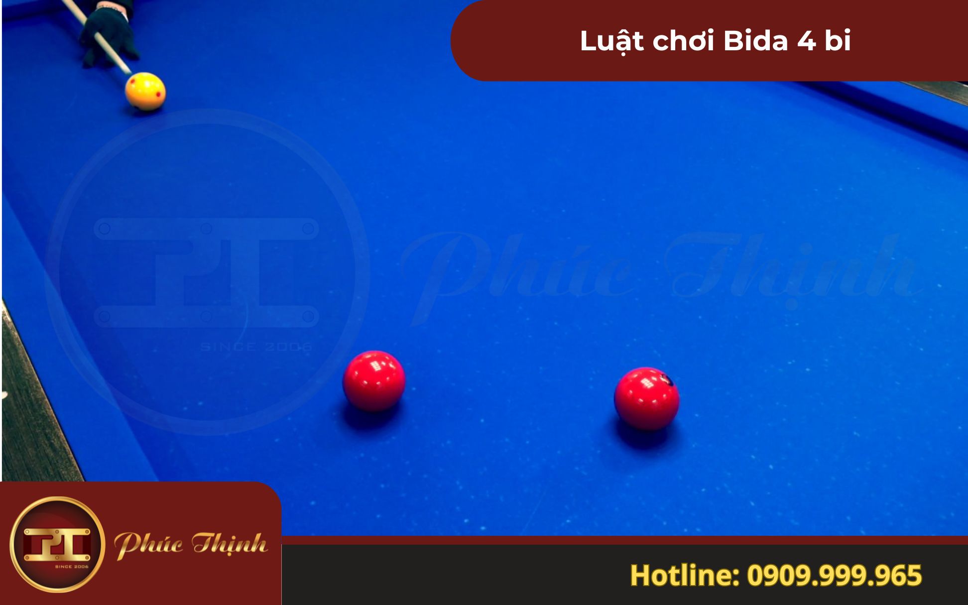 Luật chơi Bida 4 bi