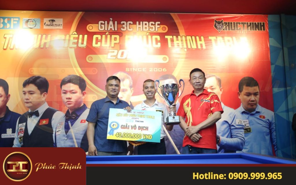 chuỗi hệ thống Phúc Thịnh tài trợ cho các giải đấu lớn