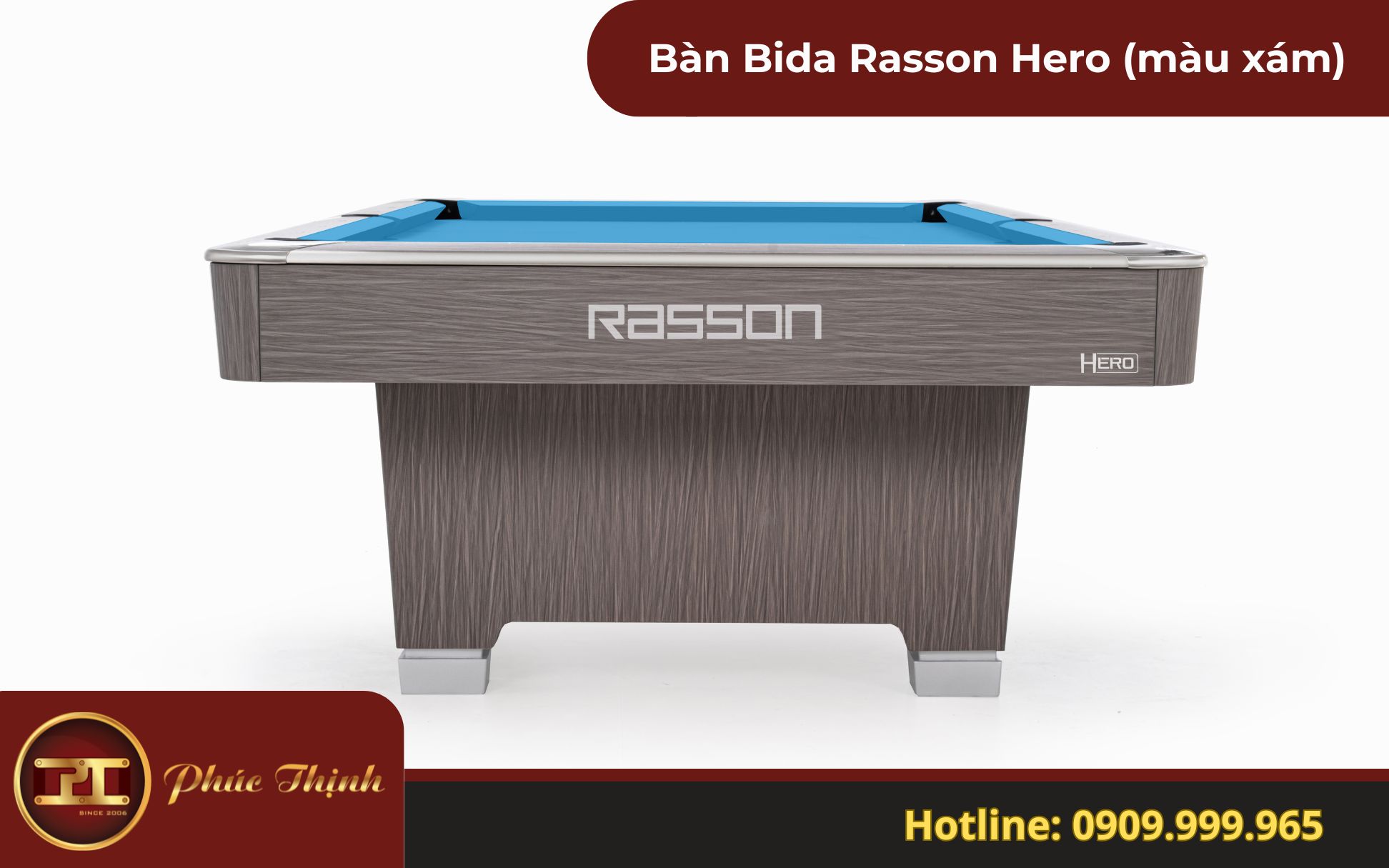 Hình ảnh bàn Bida Mr Sung Rasson Hero giá rẻ uy tín