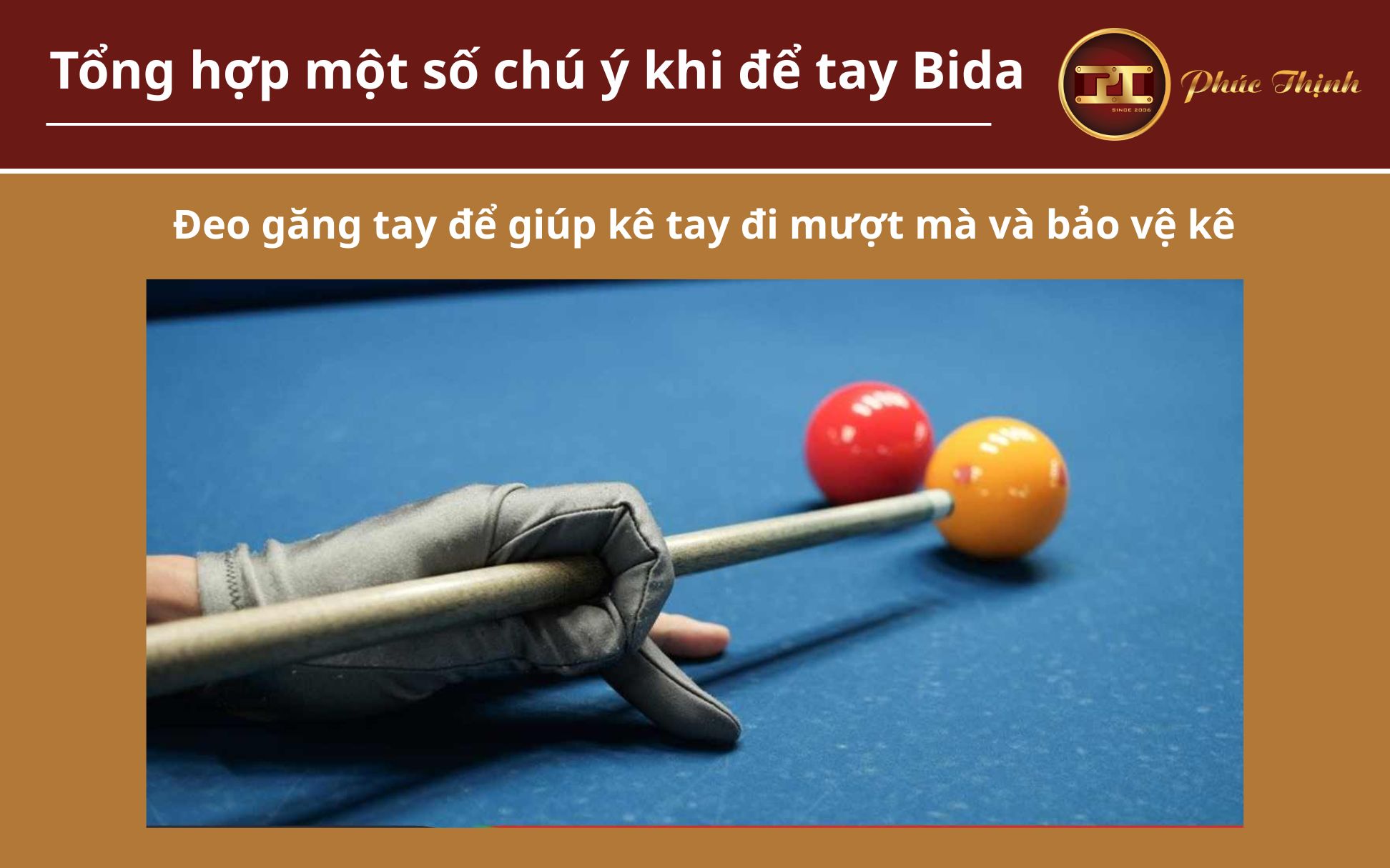 Đeo găng tay khi thực hiện kê tay cầu đóng