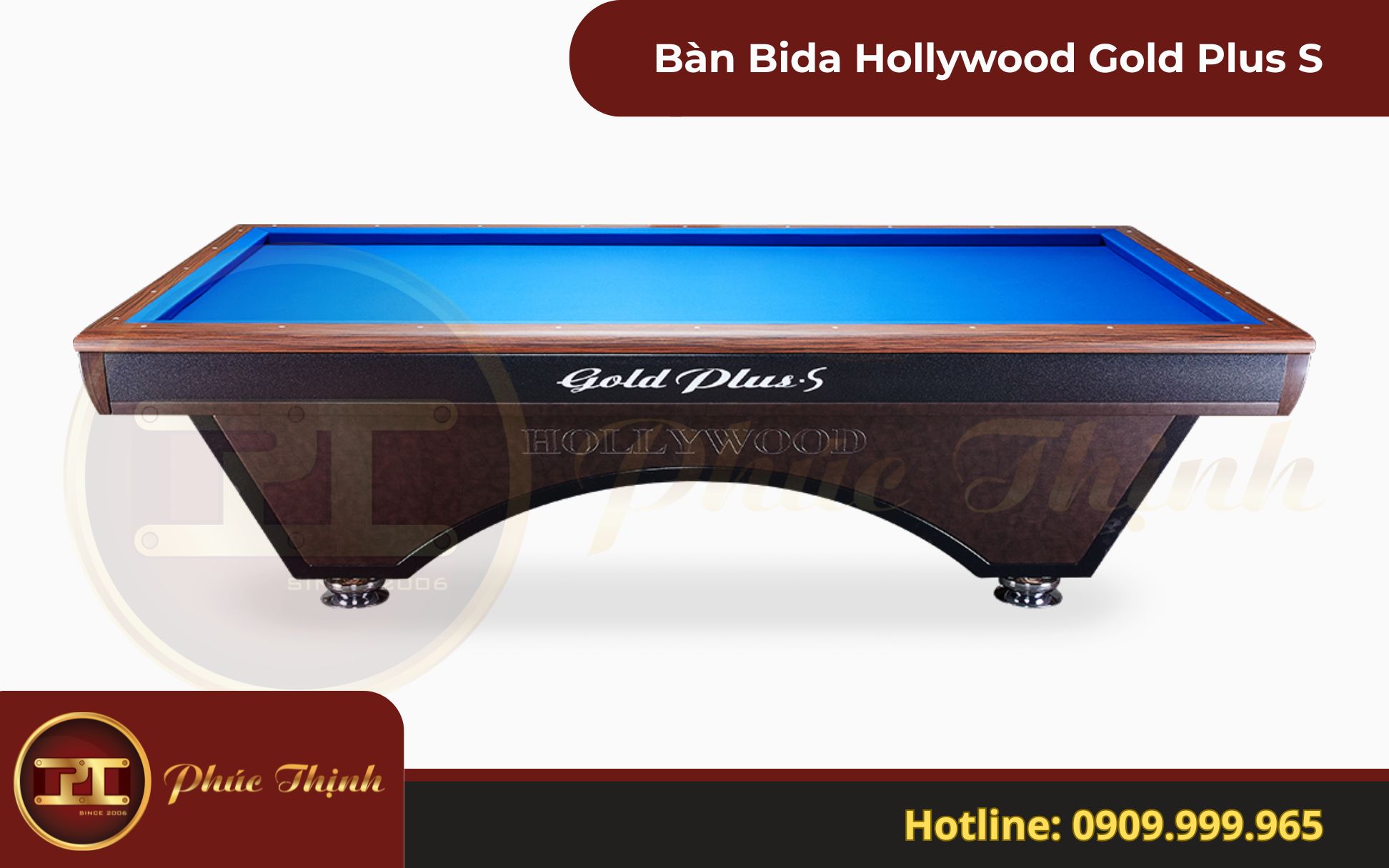 Bàn bida Hollywood Gold Plus