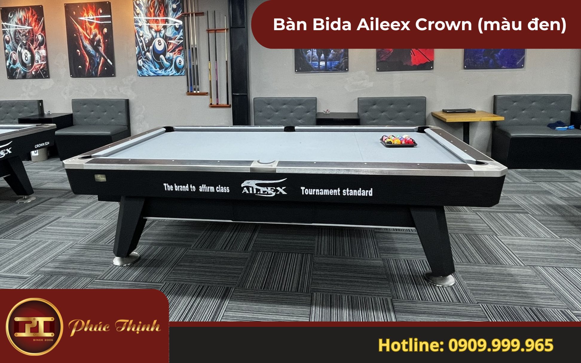 Bàn Bida Aileex Crown Chính hãng 2026 Phúc Thịnh