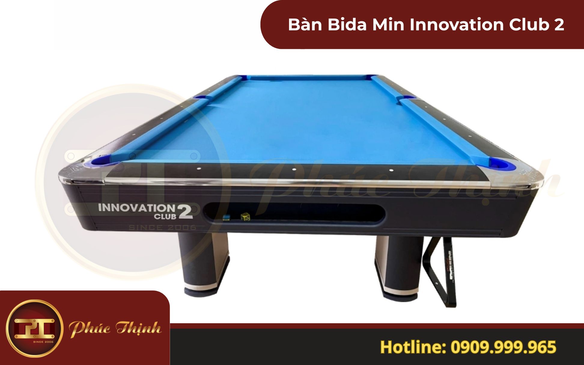 Bàn billiard Min Innovation club 2 màu đen