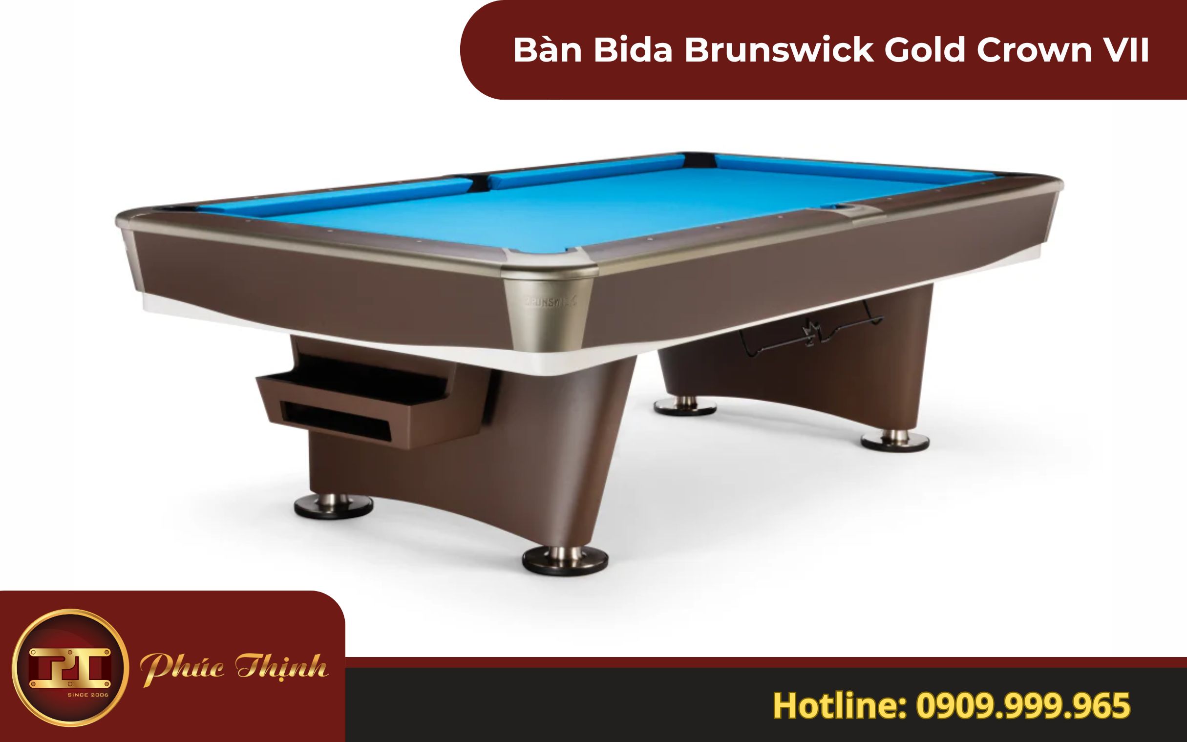 Đặc điểm các mẫu bàn Bida Brunswick