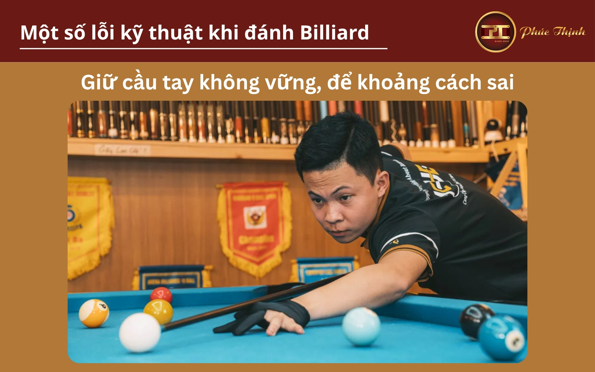 Cầu tay không vững, để khoảng cách sai
